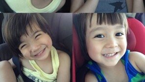 문메이슨 근황, 3형제 우월유전자 과시…어린이날 가족 나들이