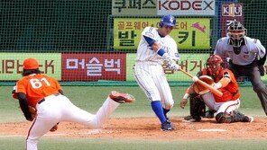 박찬호 “승엽이가 봐준 거죠”