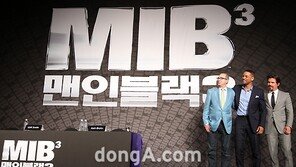 [SD포토] ‘맨 인 블랙3’ 최초공개? ‘한국이 딱이다!’