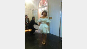 김신영 웨딩드레스! “김민도 울고 갈 마른 몸매 됐네”