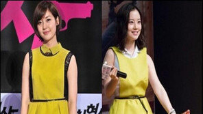 성유리 문채원 같은 옷 다른 느낌 ‘섹시 vs 청순’