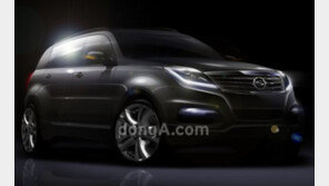 쌍용차 ‘렉스턴’ 후속 공개… 싼타페와 폭풍대결 집중