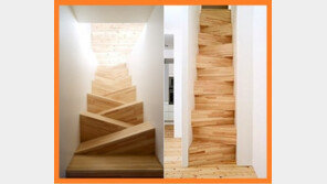 못 올라가는 계단, 앞모습도 공개! “디자인 100점 실용성 0점”