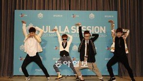 울랄라세션 임윤택 “어제 쌍코피 흘려… 쓱 닦고 연습했어요”