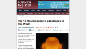 세상에서 가장 비싼 물질 ‘반물질’, “진짜?”