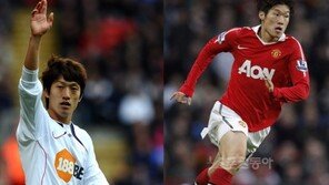 박지성·이청용, 한명만 웃는다