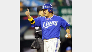 거북이 박석민이 3루타…죽기살기 뛴 사연