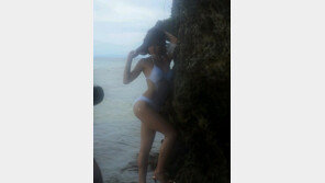 [스타 온라인] 곽현화, 필리핀 세부 섹시화보 현장사진 공개