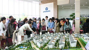 ‘성주동 효성 트렌하임’ 주말까지 2만여명 몰려 ‘인산인해’