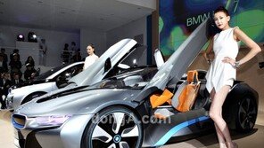 [포토] 국내 최초 공개 BMW i3, i8 “자동차는 역시 과학이다”