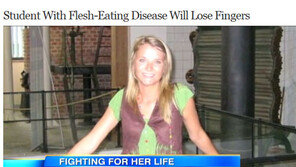 살 파먹는 세균, “물에 한 번 빠졌을 뿐인데” 공포!