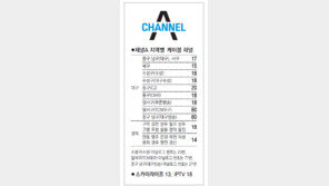 [대구/경북]채널A 지역별 케이블 채널