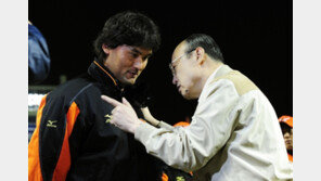 한화 김승연 회장 “찬호야, 승리를 부탁해”