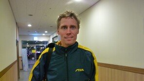 ‘46세 탁구 전설’ 페르손 “마지막 올림픽, 즐기고 오겠다”