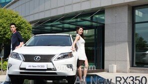 [포토] 날카로운 눈매 '시선 고정' 렉서스 RX350