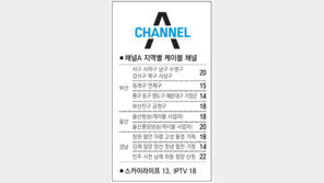 [부산/경남]채널A 지역별 케이블 채널
