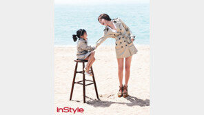 김민, 7년만에 딸과 함께한 화보 공개