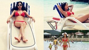 ‘한뼘허리’ 한소영 “44몸매 비결은 수박 천 통”