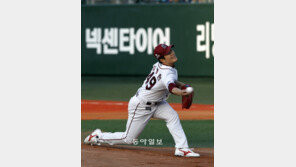 [포토] 김병현, 이 악물고…‘본 때를 보여주마’