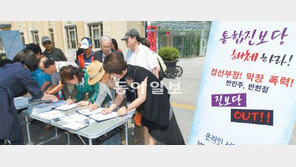 시민단체, 통진당 해체 서명 운동