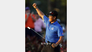 최경주 "내 퍼트는 5점짜리, 50점으로 만들 것"