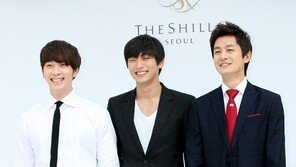 [포토] ‘정준하 결혼식’ 찬성-진운-김지호, 꽃미남 하객 등극