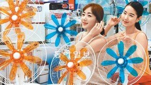 “부드러운 바람엔 8엽 선풍기”