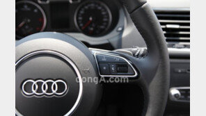 [포토] 오늘 출시한 아우디 Q3, 핸들에 이런 기능이?