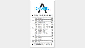 [광주/전남][전북][제주]채널A 지역별 케이블 채널