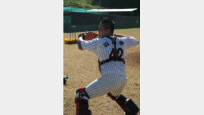 백업포수 김사훈, 사촌형 김사율과 배터리 꿈