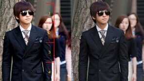 김기범, 수트비율 완벽 8.5등신 ‘소두 인증’