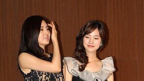 [포토] ‘각시탈’ 한채야-진세연, 표정이 어색 ‘안친해?’