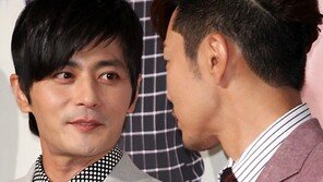 [SD포토] 장동건 ‘종혁이 헤어스타일 아이돌 같다’