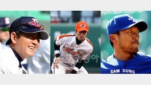 ‘소꿉 삼총사’ 손시헌-한상훈-권오준 “변함없는 우정, 수비 위치만 변했네”