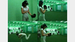 이수정 시구 연습 ‘연습도 실전처럼!’