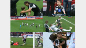 아빠 한 골, 아들 한 골… 세상에서 가장 훈훈한 은퇴경기!