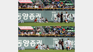 [포토] ‘팬바보’ 홍성흔, 사인볼 팬들에 투척