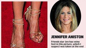 할리우드 톱스타들의 ‘발’ 살펴보니… “에구머니나!”