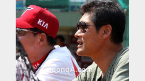 [SD포토] 경기 전 이종범 ‘오늘 예감이 좋아~’