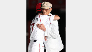 [SD포토] ‘바람의 아들’ 이종범 “아버지 감사합니다”