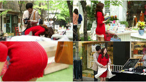 김하늘, 길거리서 원피스 올 풀려 ‘속살 노출’ 비상