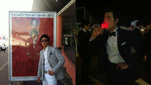 김강우 ‘칸’에서 인증샷…탄탄한 몸매로 턱시도 ‘멋져’