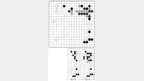 [바둑]제56기 국수전… 흑의 실리-백의 두터움 
