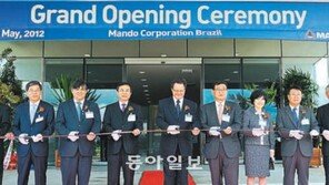만도 브라질 공장 준공