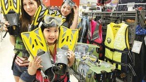 물놀이매장 “반갑다, 더위야”