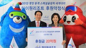 하이원 리조트, 평창 스페셜올림픽에 20억 후원
