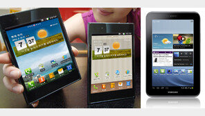 점점 커지는 스마트폰 점점 작아지는 태블릿