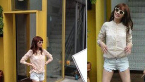 김아중, 근황 공개 ‘개다리춤’…뼈벅지 눈길