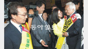 김한길 ‘강원 고지’서 선두 탈환