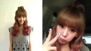 지나 리본 머리 ‘깜찍’… “리틀 레이디 가가?”